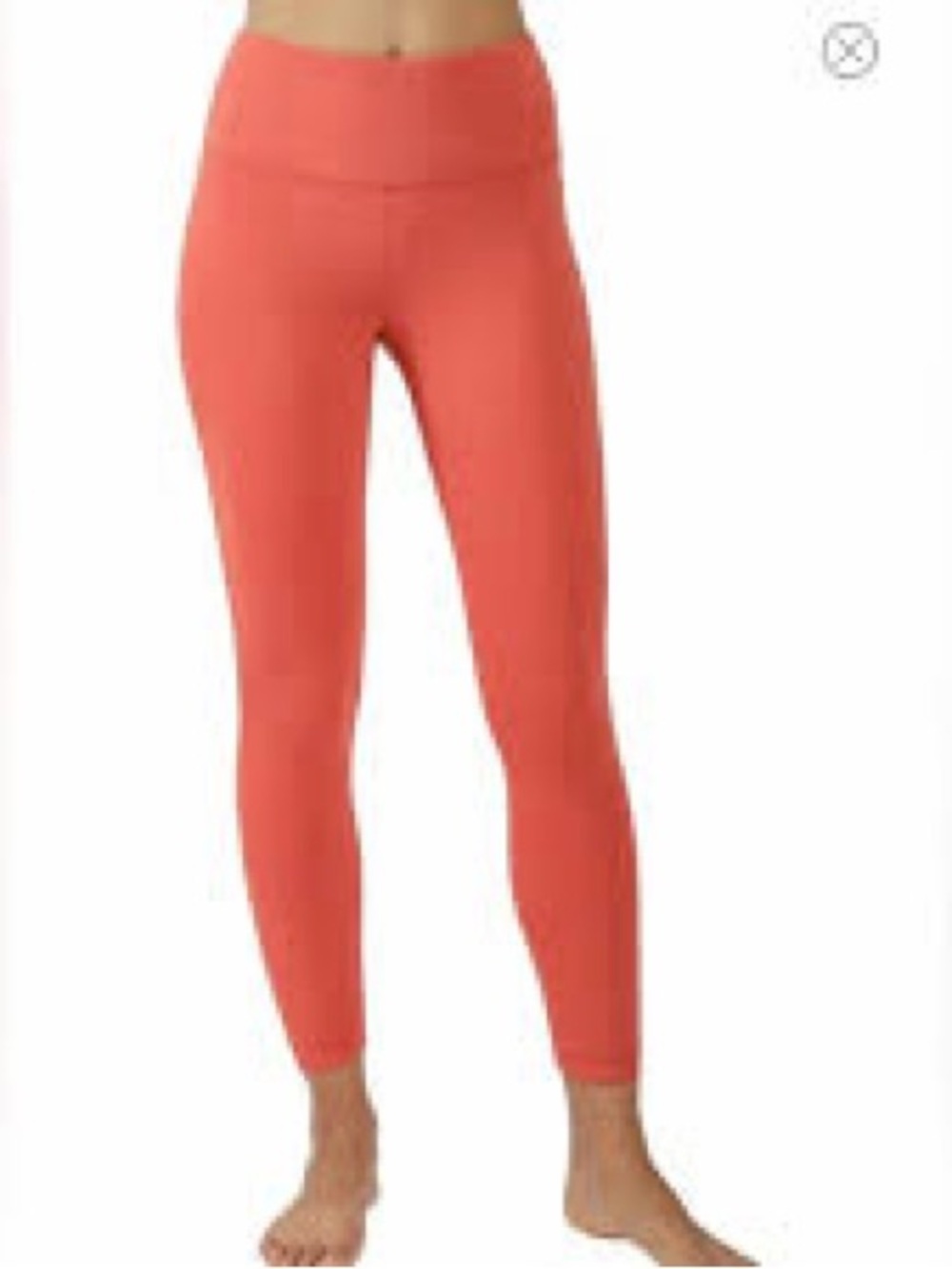 90 Degree By Reflex Hi Rise, crossover waistband, Capri length leggings